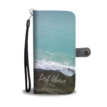 Black and Blue Wallet phone Case