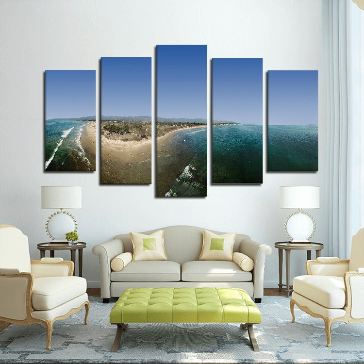 Coal Oil Point 5 Panels Canvas Prints - Lost Above