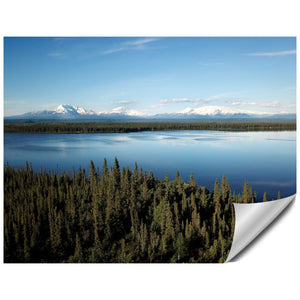 Alaska Lake and Mountains - Lost Above
