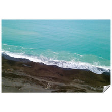 Black Sand Beach and Blue Water - Lost Above