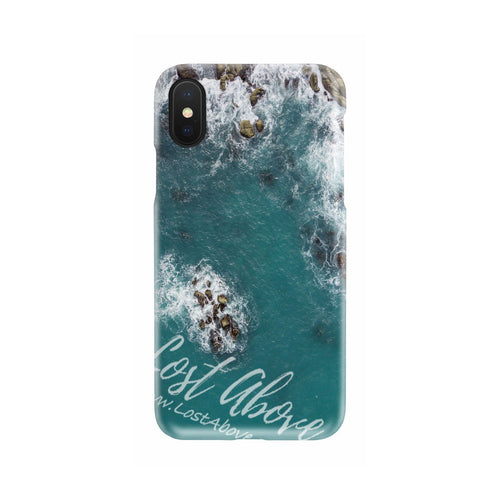 Blue Water and Rocks Cell Phone Case